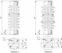 Изоляторы опорные стержневые С4-195-I УХЛ 1; С4-195-II УХЛ 1