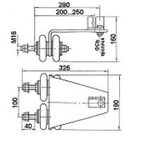 Троллеедержатель ДТ-2И-М У2