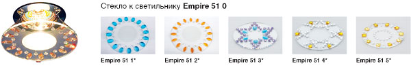 Декоративные потолочные светильники / Empire