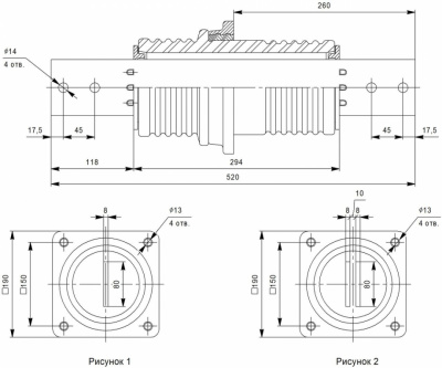 Изоляторы проходные ИП-10/1000-7,5 УХЛ 2; ИП-10/1600-7,5 УХЛ 2