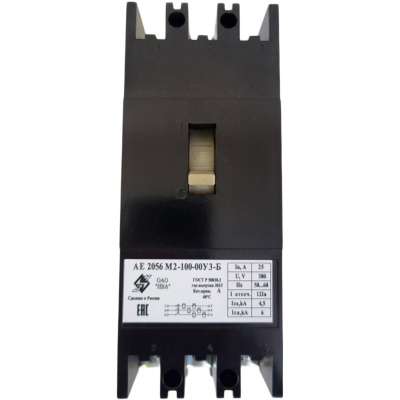 Выключатель автоматический 3ф  АЕ 2043  25А