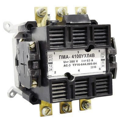 Пускатель электромагнитный ПМА 4100 220в