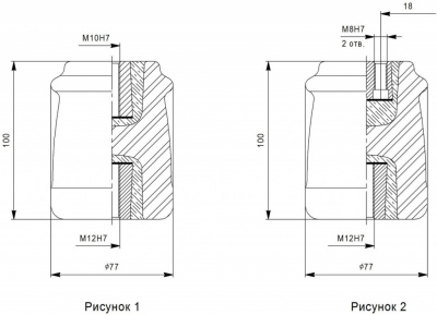 Изоляторы опорные ИО-6-3,75 I У3; ИО-6-3,75 II У3