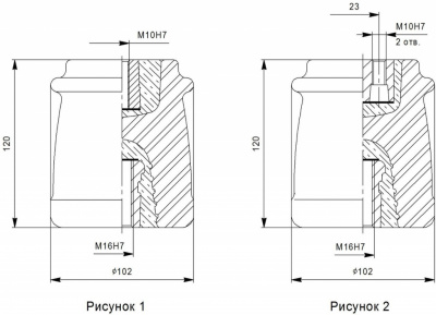 Изоляторы опорные ИО-10-7,50 I У3; ИО-10-7,50 II У3