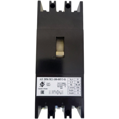 Выключатель автоматический 3ф  АЕ 2046  50А